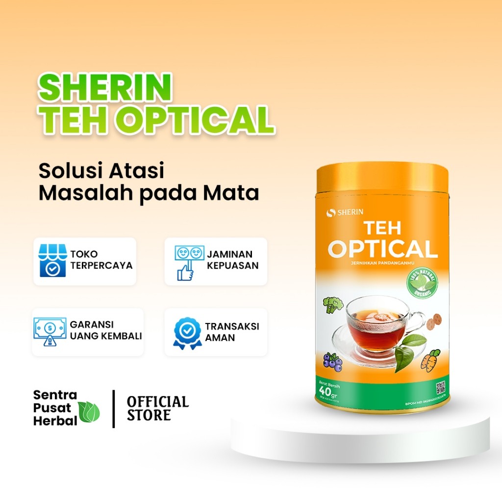 

Teh Optical Kemasan Kaleng - Isi 20 Kantong Teh Celup