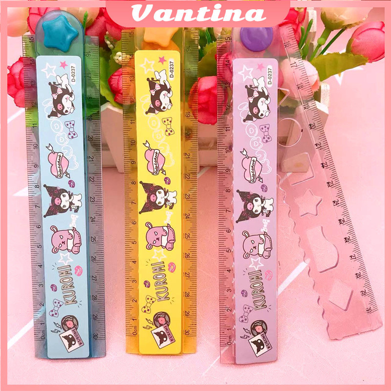 

PENGGARIS LIPAT PLASTIK 30CM MOTIF KARAKTER LUCU / GARISAN PLASTIK LIPAT / RULER KARAKTER SANRIO KUROMI