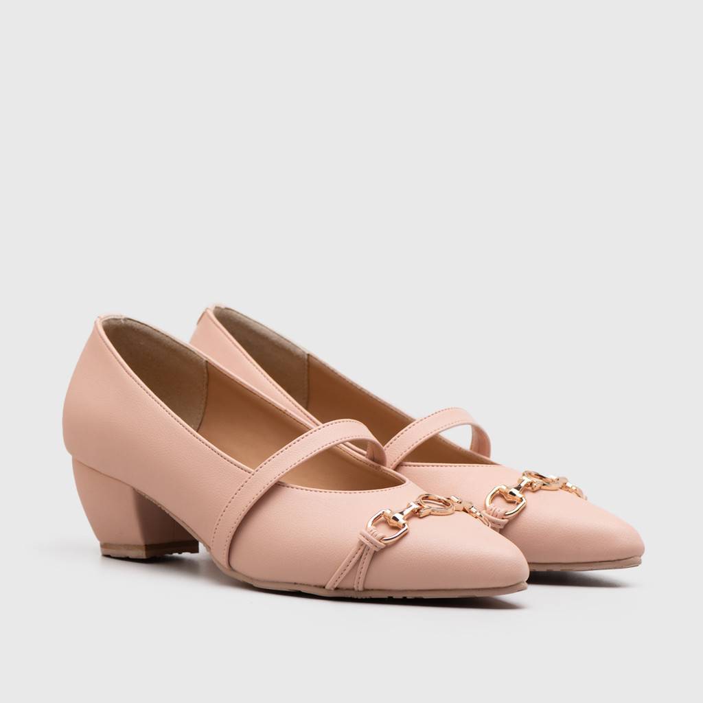 Adorableprojects - Clarisha Heels Pink - Sepatu Wanita