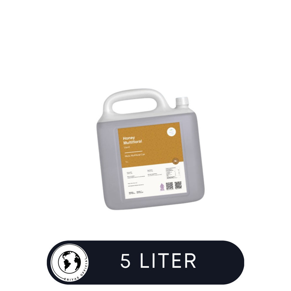 

Madu Honey Multiflora 100% Alami haldinfoods 5 liter