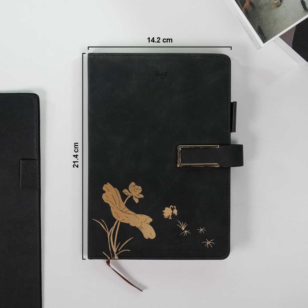 

LPKSTORE Toddi Buku Jurnal Leather Notebook Diary A5 80GSM 200 Halaman - TD663 LPKSTORE