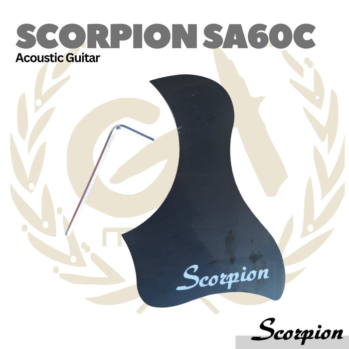 Scorpion SA60 Series Acoustic Guitar Gitar Akustik SA 60 Original Asli
