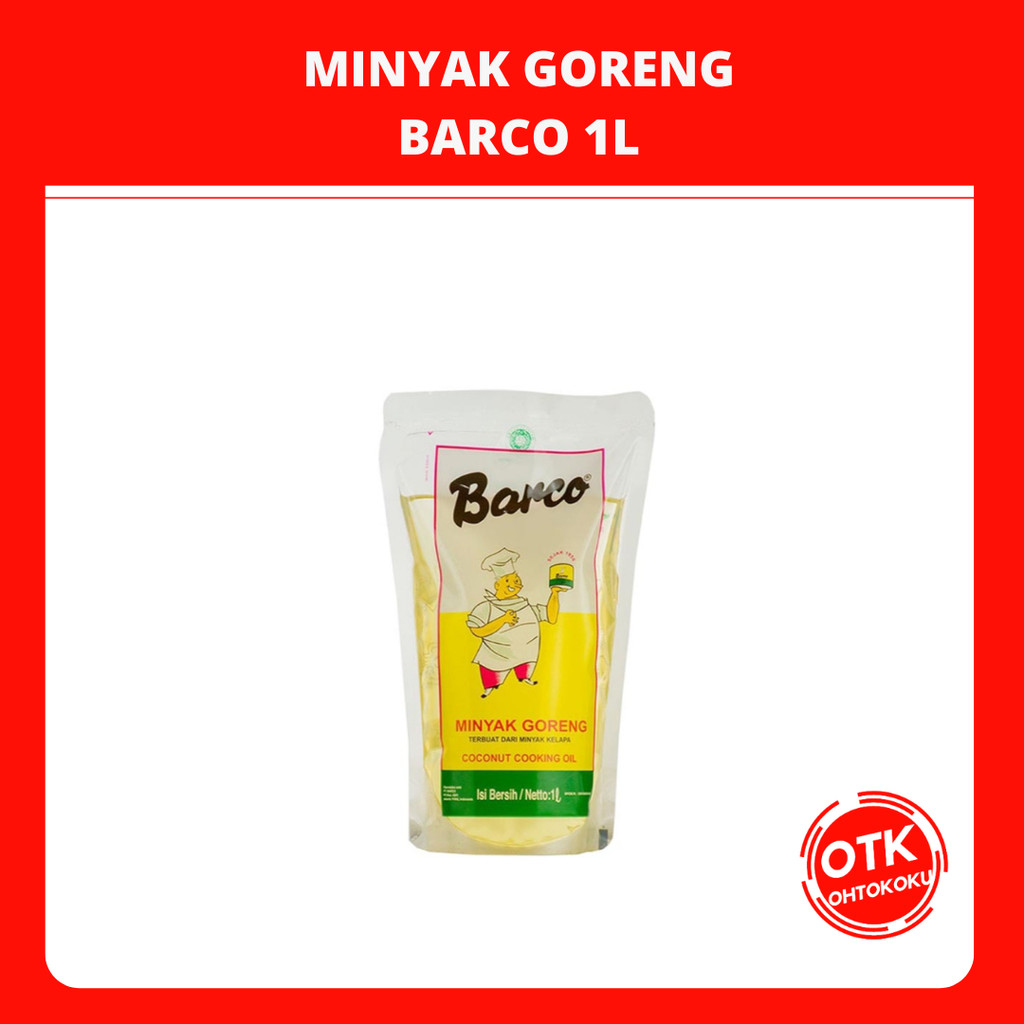 

Barco Minyak Goreng Kelapa 1L