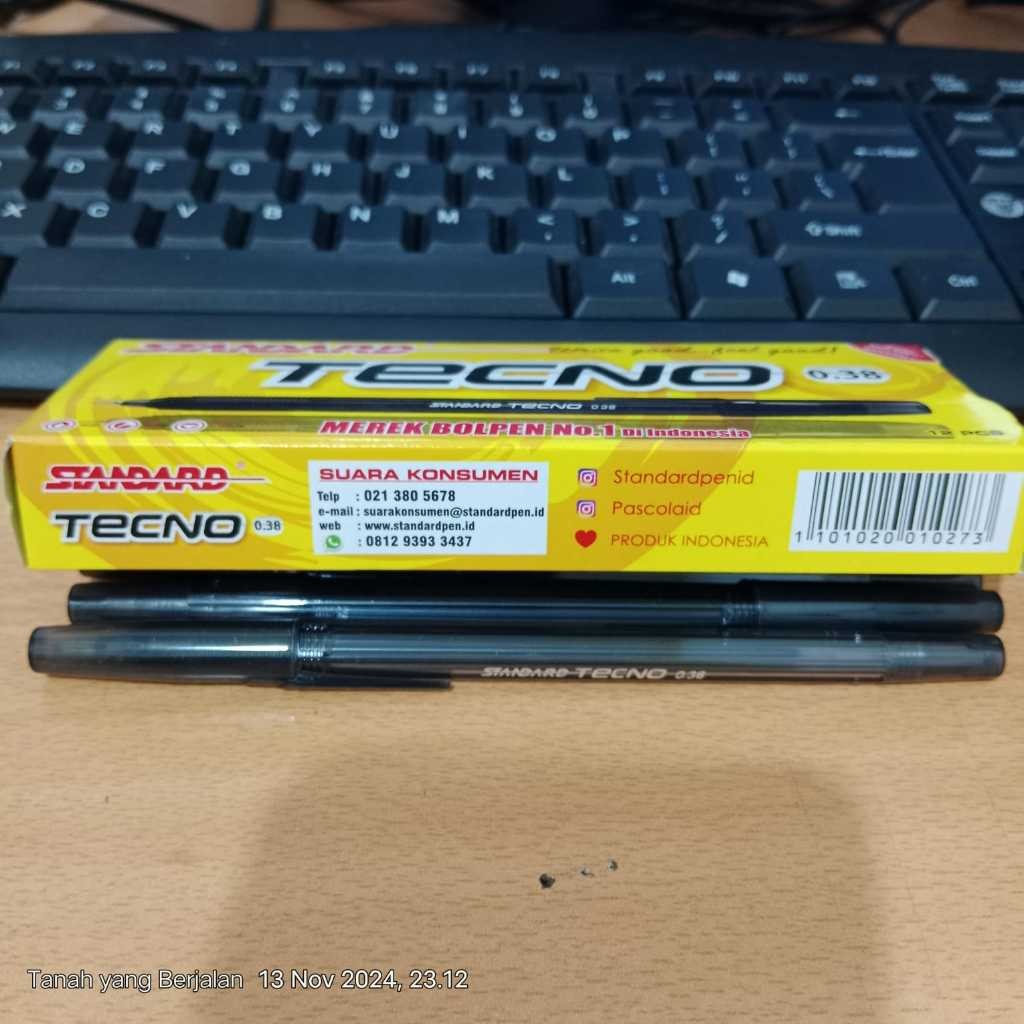 

GROSIR PULPEN / PEN / PENA STANDARD TECNO (1 PCS) TERMURAH