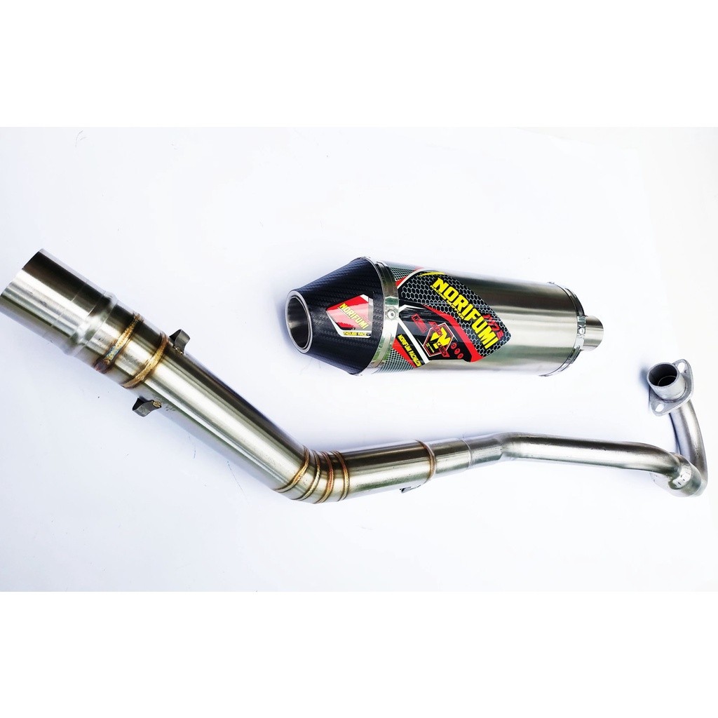 KNALPOT KLX 150 BF & CRF 150L NORIFUMI NF CARBON