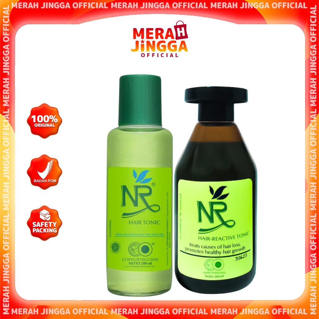 NR Hair Treatment Hair Tonic 200ml | Merah Jingga Official