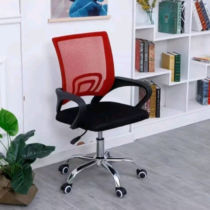 Kursi Kantor Kursi Kerja Jaring H8861 - Merah