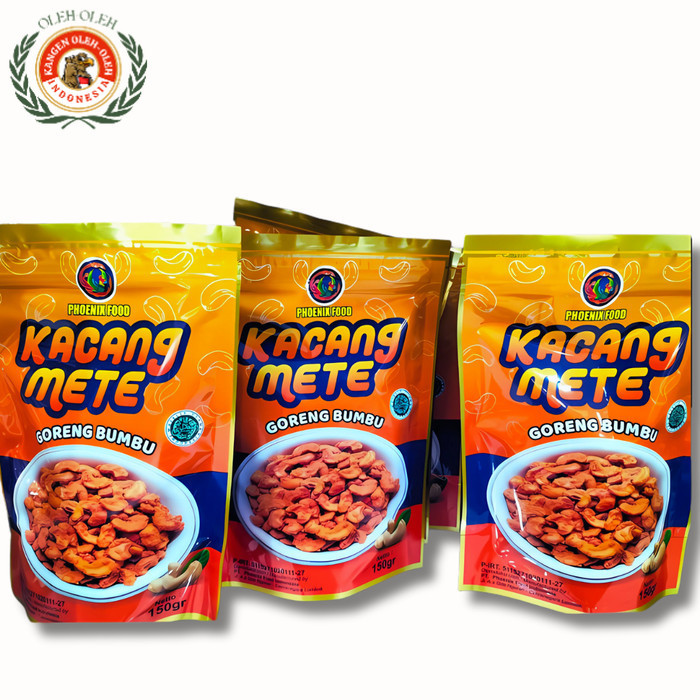 

Kacang Mete Mede Mente Dele Goreng Bumbu Merk Phoenix Food Ueeenak