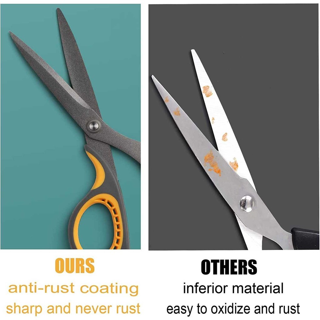 

KANSHPKANSHP Jasni Gunting Multifungsi Anti Lengket Stainless Steel 21.8cm - K10