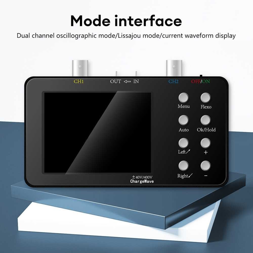 

KANSHPKANSHP ENGINEER Oscilloscope Digital Dual Channel Lissajous Mode 3.2 Inch - SCO2