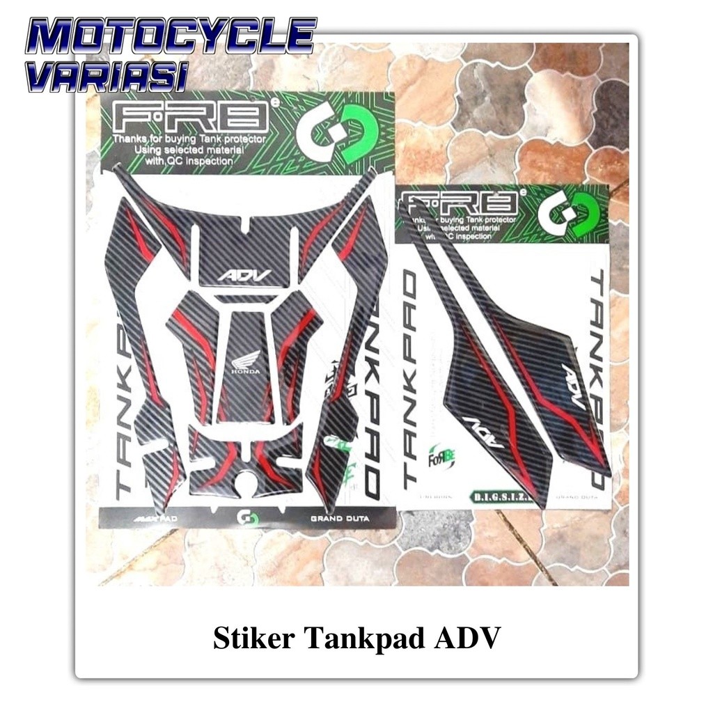 Stiker sticker deckpad Tankpad Honda ADV 150 aksesoris motor adv 150