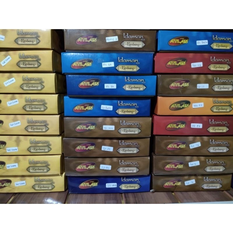 TERBARU SARUNG ATLAS IDAMAN KEMBANG 555 MOTIF BHS SGE, SGF