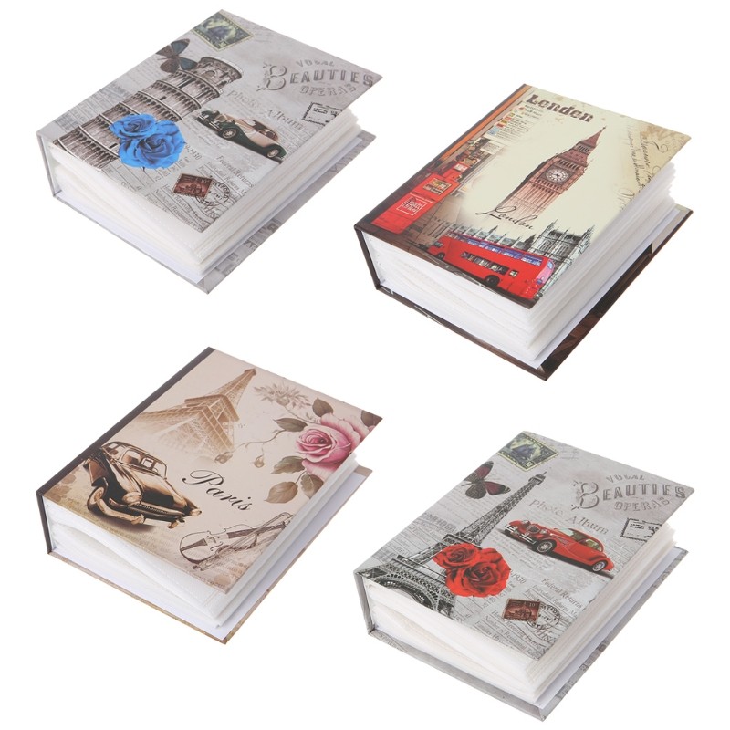 

100 Pictures Pockets Photo Album Interstitial Photos Book Case Kid memory Gift