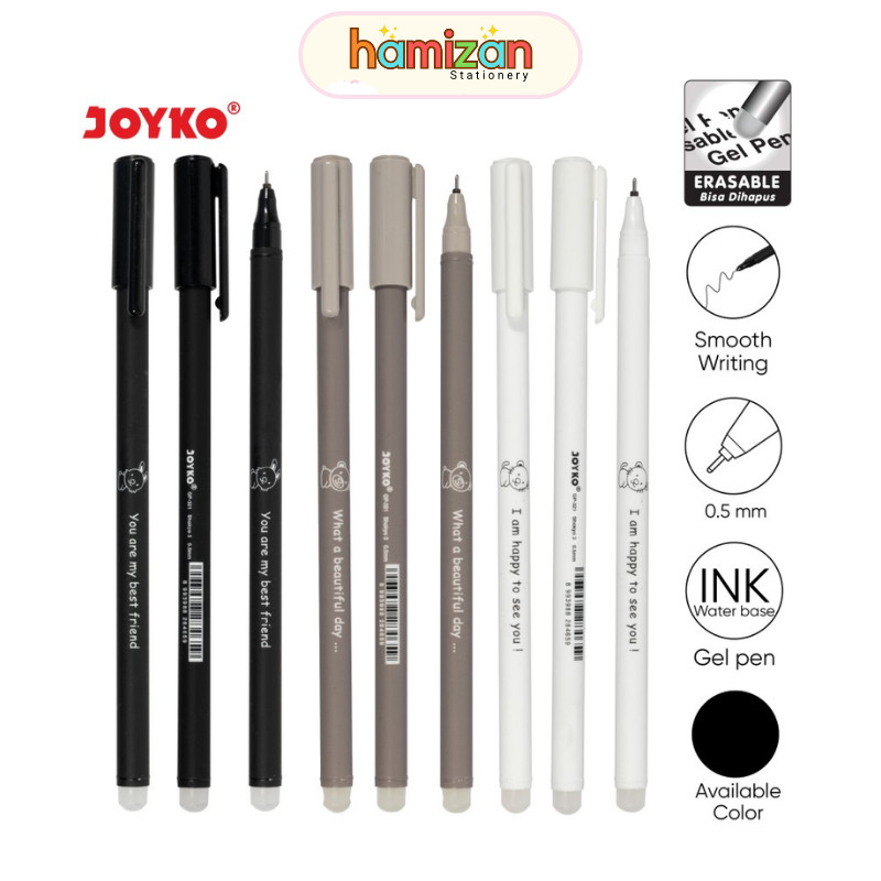 

( 1 PCS ) Shokyo 3 Joyko Erasable Gel Pen / Pulpen Pena Bisa Dihapus GP-321 Gp321 Joyko harga 1 pcs ( tersedia harga lusin ) Murah Berkualitas