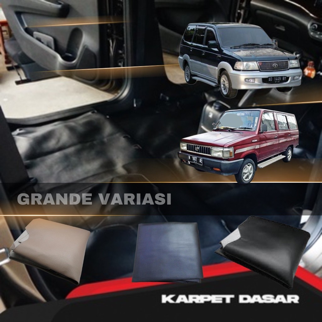 Karpet dasar super peredam Kijang Super long / kijang Rover / kijang kapsul