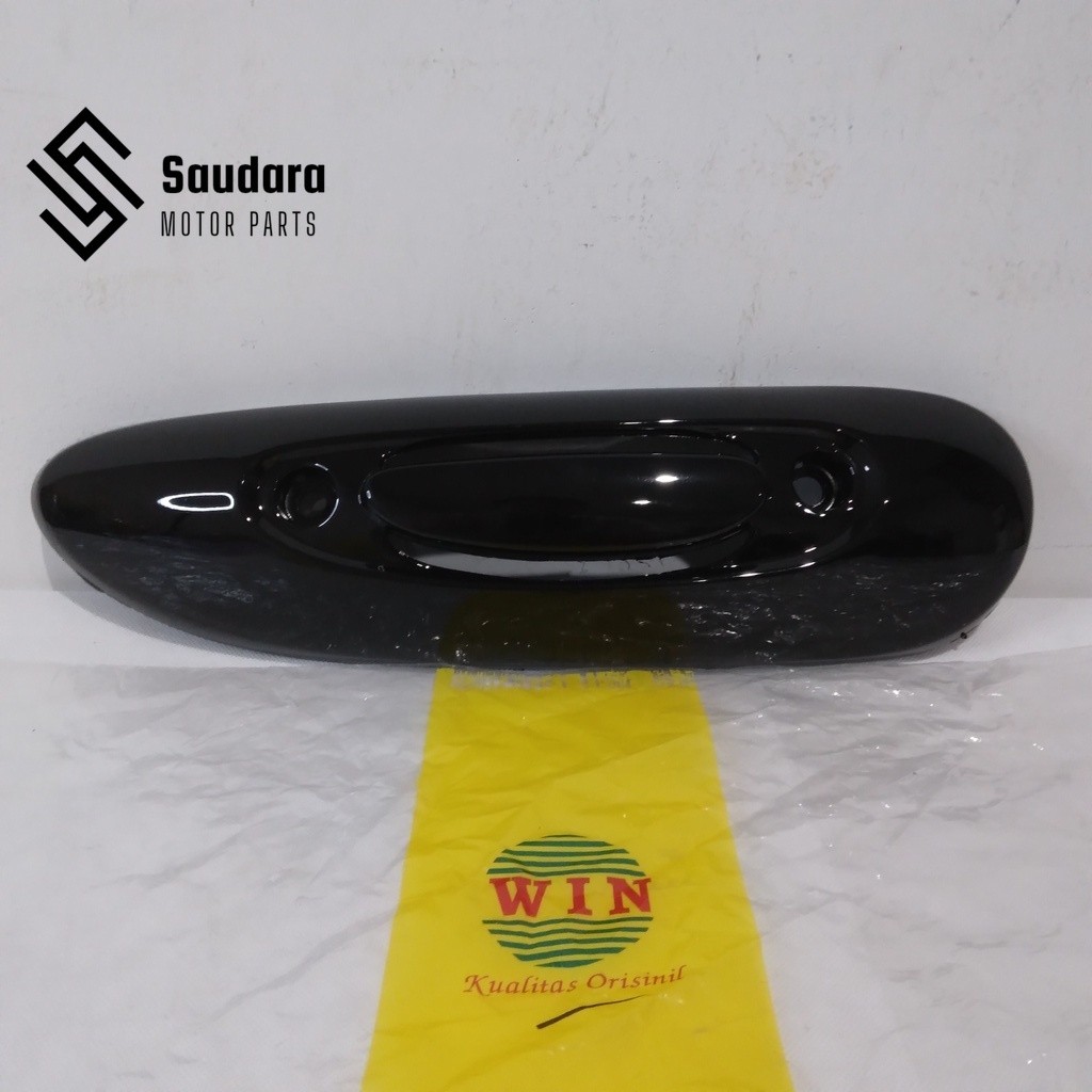 Tutup Knalpot Scoopy 110 FI 2013 2014 2015 | muffler cover WIN | penutup kenalpot motor injeksi all 