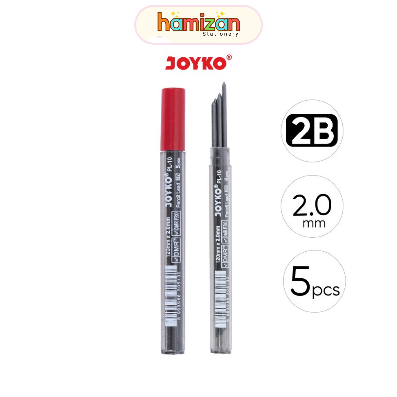 

( 1 tube ) Isi Pensil Mekanik / Pencil Lead Joyko PL-10 PL 10 2.0mm