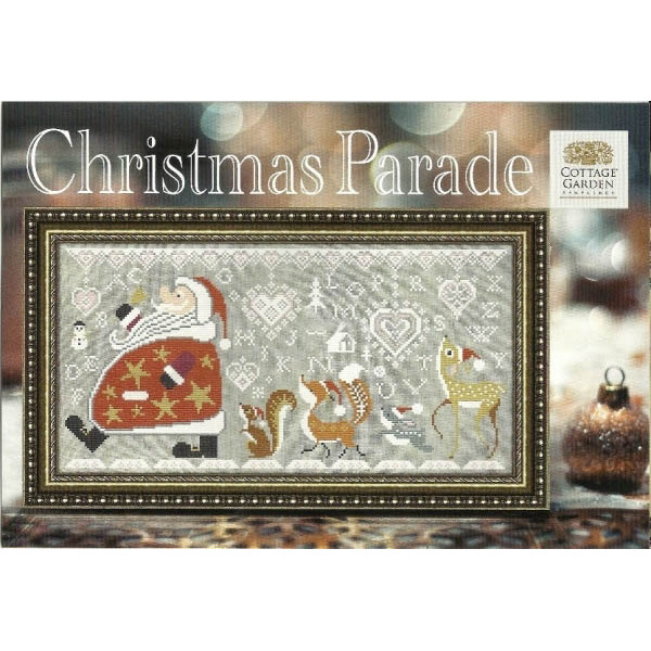 

11CT/14CT DIY Embroidery Cross Stitch Kits Craft Needlework Set Canvas Cotton 13-christmas parade 46-28