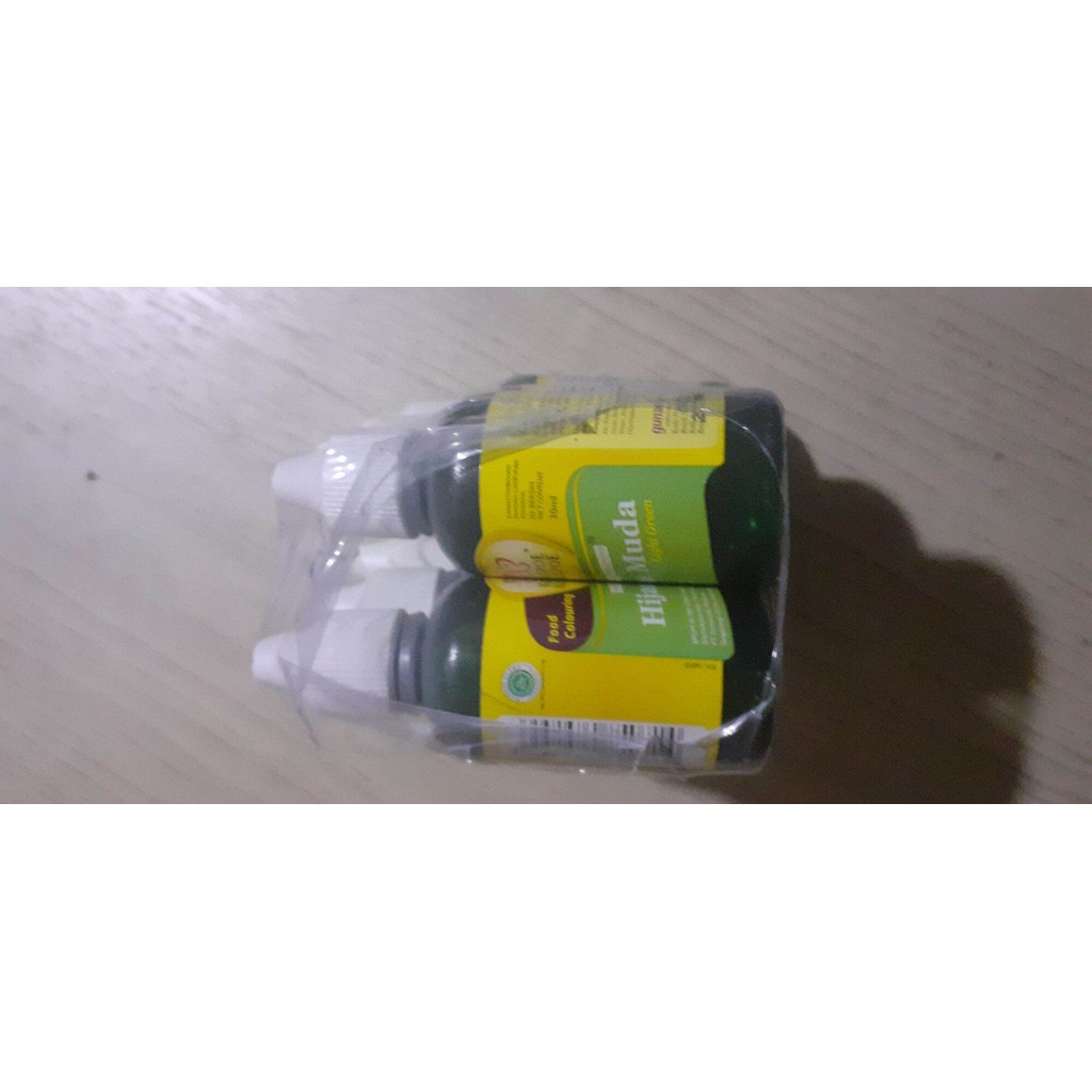 

food colouring KOEPOE KOEPOE pewarna makanan (HIJAU MUDA )30ML