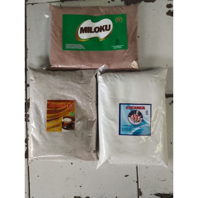 

TERLARIS - BUBUK MINUMAN RASA SUSU COKLAT KEMASAN 1 KG REPACK CHOCOLATE