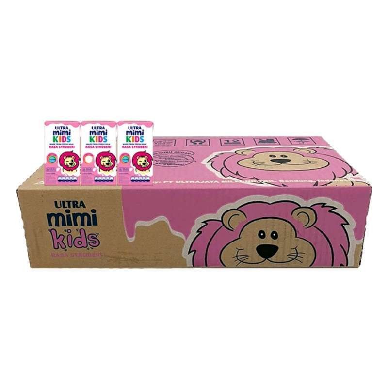 

Ultra Mimi Kids Stroberi Susu UHT 1 Karton (40 x 125ml)