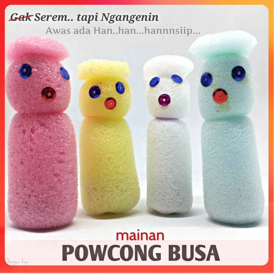 SATUAN 1 BIJI MAINAN POCONG POCONG BERDIRI