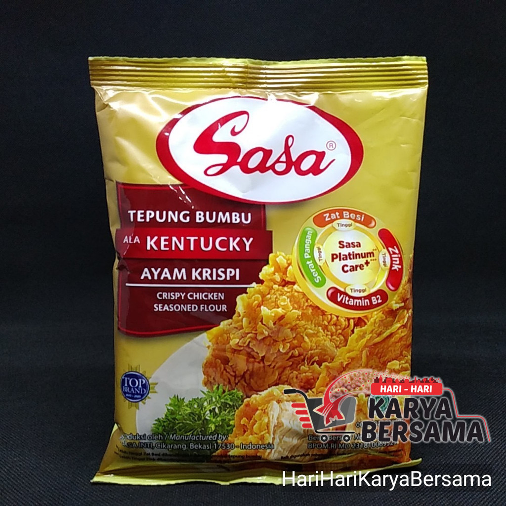 

SASA TEPUNG BUMBU KENTUCKY AYAM KRISPI 200GR