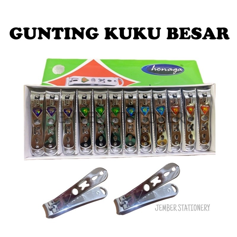 (1biji) Gunting Kuku Honaga Besar | Gunting Kuku Honaga 612B