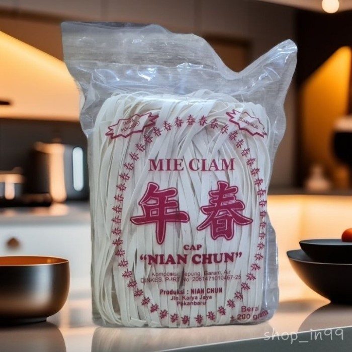 

NEW ITEM NOODLE MIE CIAM NIAN CHUN 200g