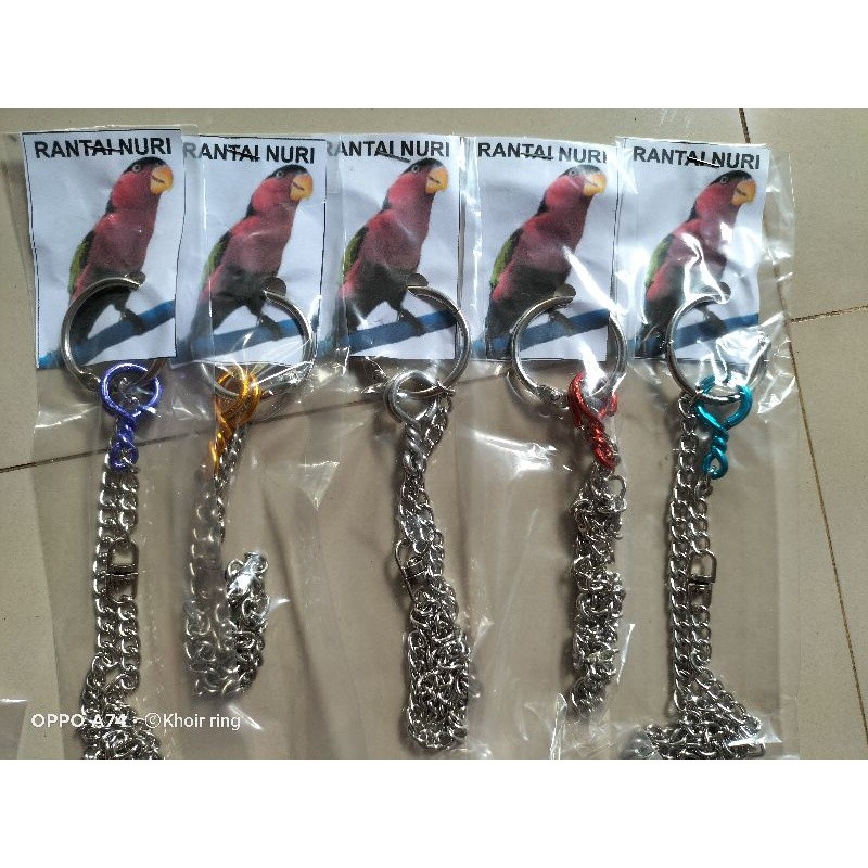 RANTAI BURUNG NURI MURAH PANJANG 30CM
