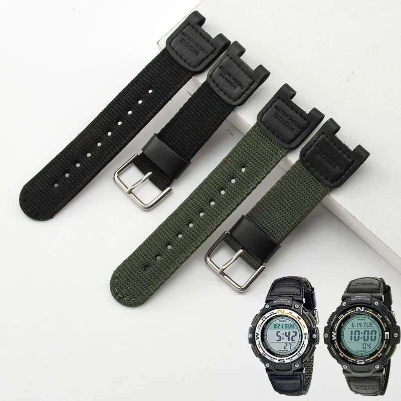 Strap Tali Nilon Canvas Jam Tangan Casio G-Shock SGW-100 SGW-200 GW-3000B GW-3500 PAS-400B Tali Jam 