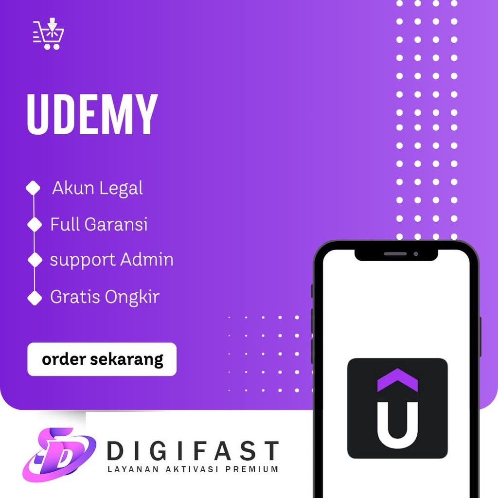 Udemy Premium 1 Tahun Course Account Sertifikat Resmi