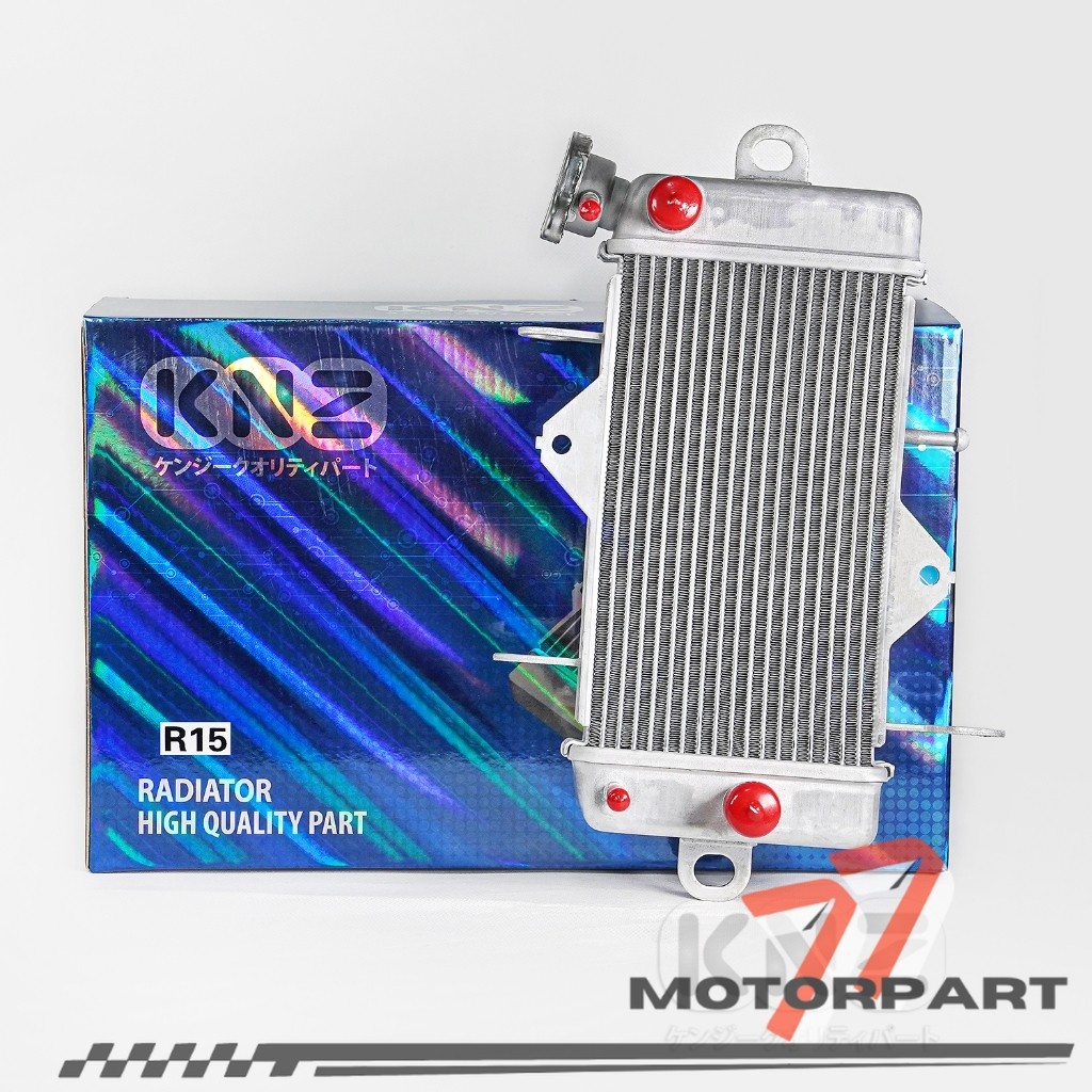 RADIATOR + TUTUP R15 (2PK) KNZ