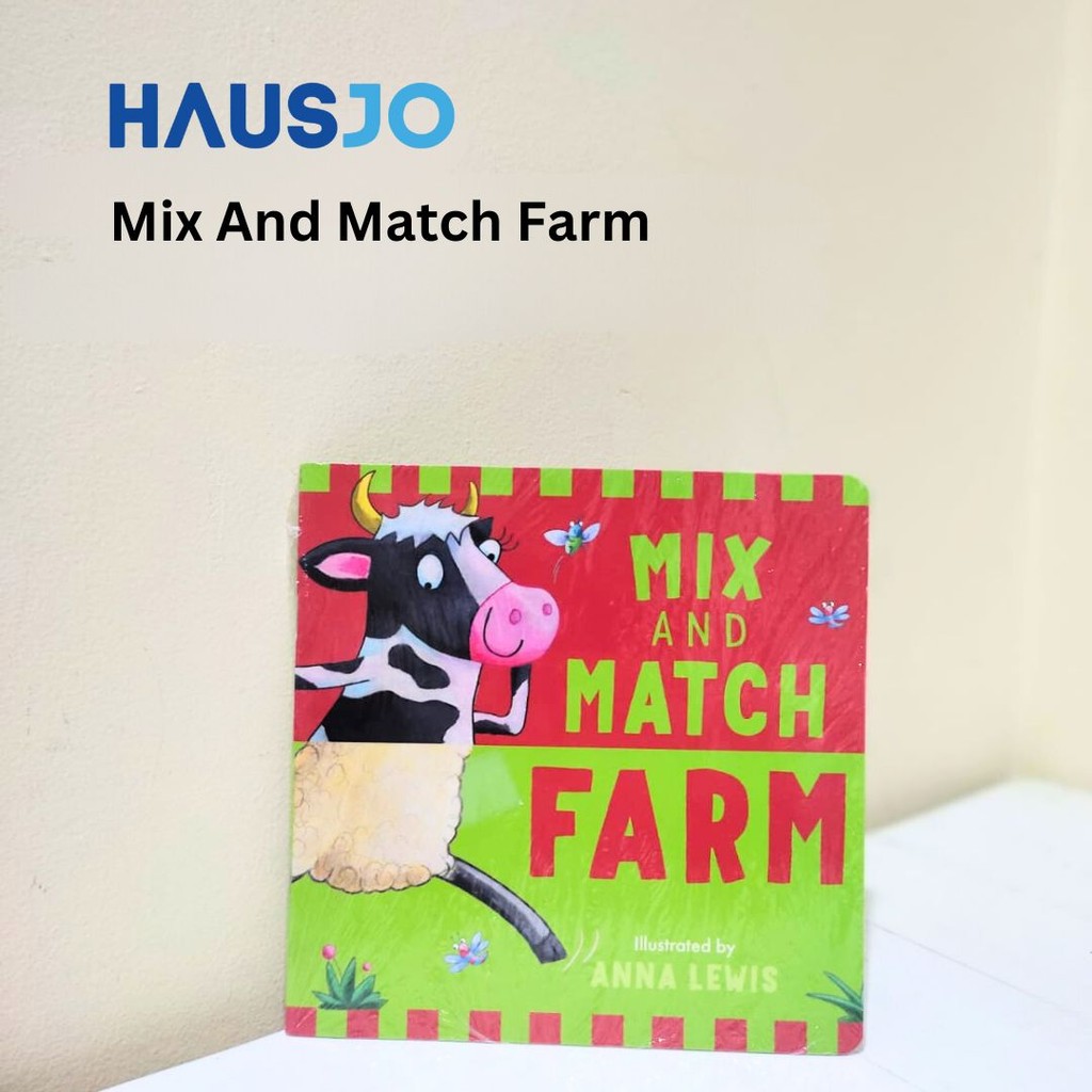 Mix and Match Farm Book - Buku Bergambar
