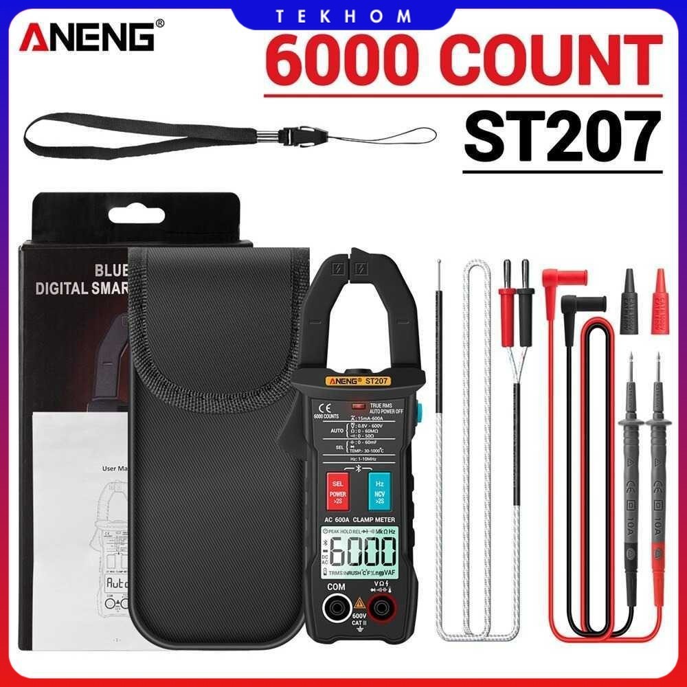 ANENG Digital Bluetooth Multimeter Voltage Tester Clamp - ST207