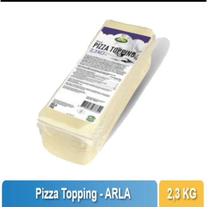 

Arla Mozzarella Cheese Pizza Topping 2.3kg - Gosend Grab Only!!