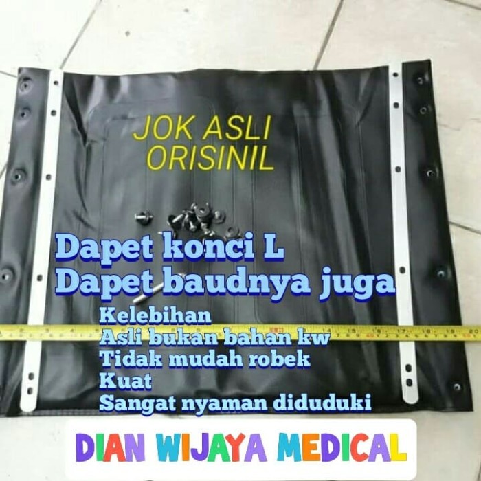 jok kursi roda ori jok kursi roda asli