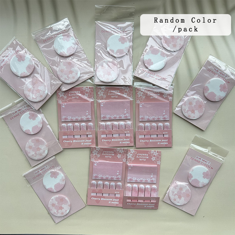 

Gradient Memo Pad Transparent Colorful Non-sticky Note Color Notepad scrapbook paper Student