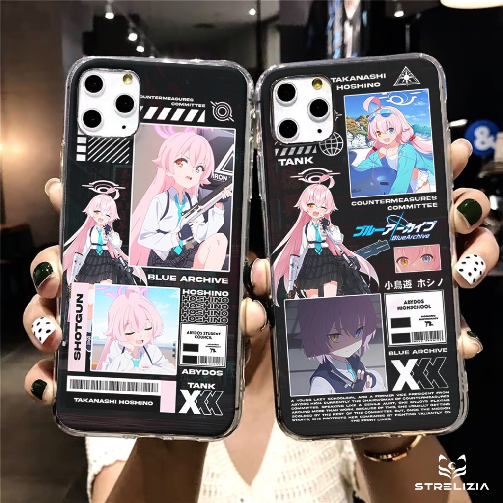 Phone Case Takanashi Hoshino Blue Archive