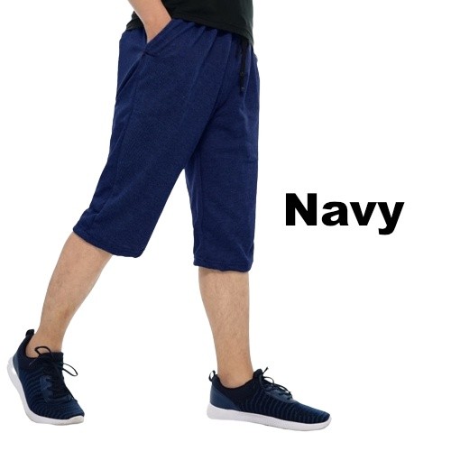 GARNESHOP  Afkar Clothes Short Pants Navy - Celana Pendek Olahraga - Celana Training Olahraga - CTA 