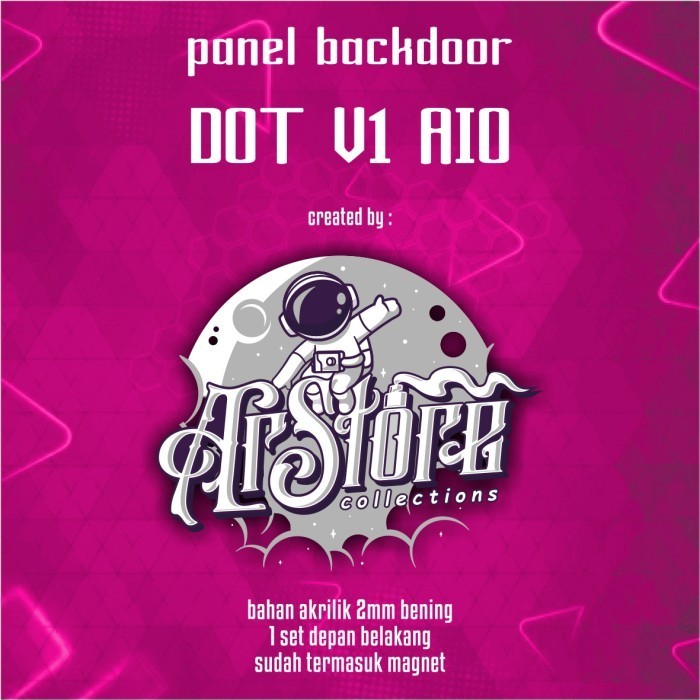 Panel Akrilik Dot V1 Aio  - POLOS B by BROTHERNU