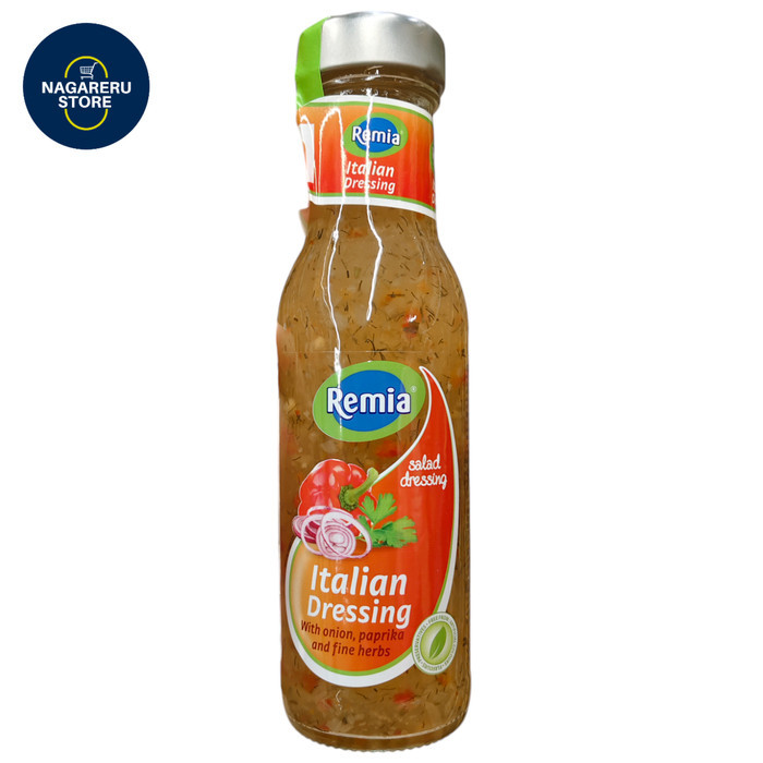 

Remia italian dressing salad dressing with onion, paprika and fine herbs 250ml