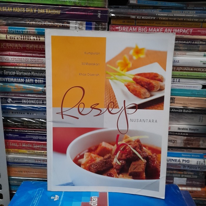 Ori Buku Kumpulan 50 Masakan Khas Daerah Resep Nusantara By Lejel Home