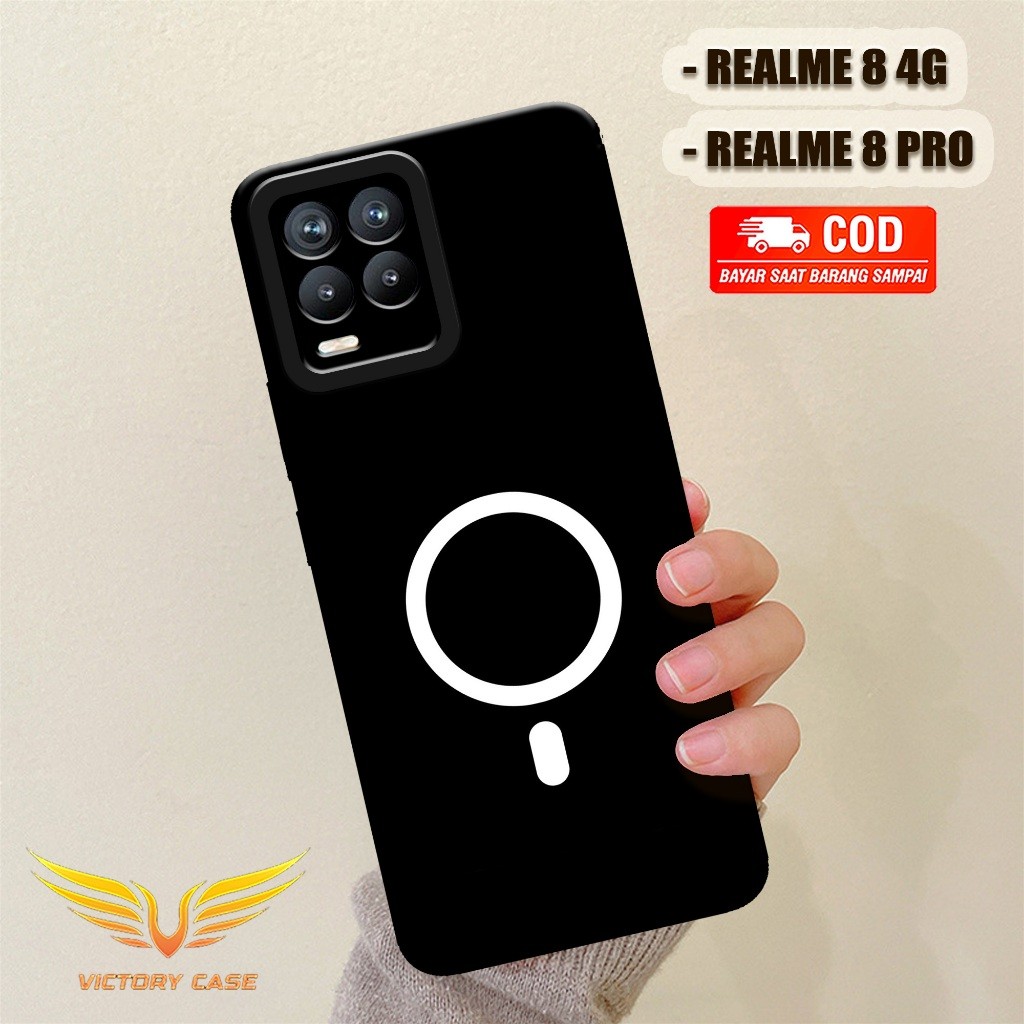 New Branded Case - Softcase Realme 8 4G / Realme 8 Pro Terbaru - Case Hp Realme 8 4G - Casing Realme