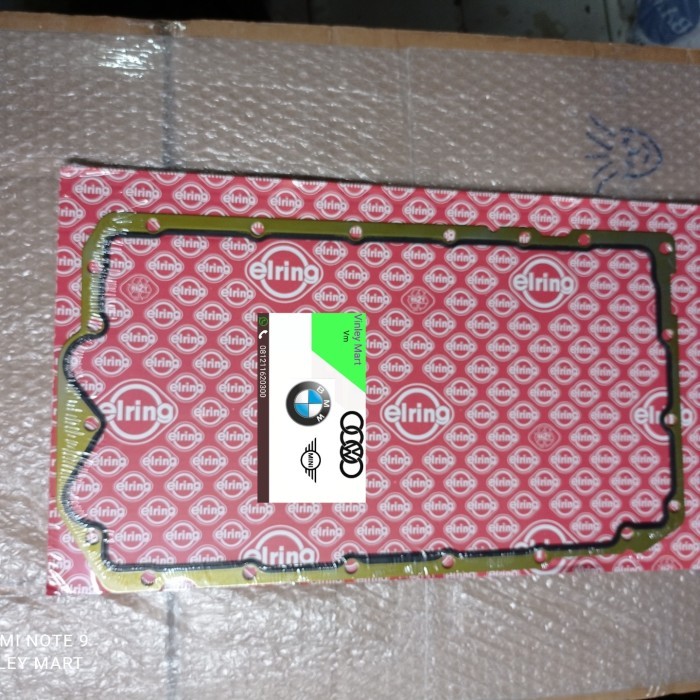 paking carter mesin Bmw E46 N42, E90 N46, X1E84 N46N merk elring BARU