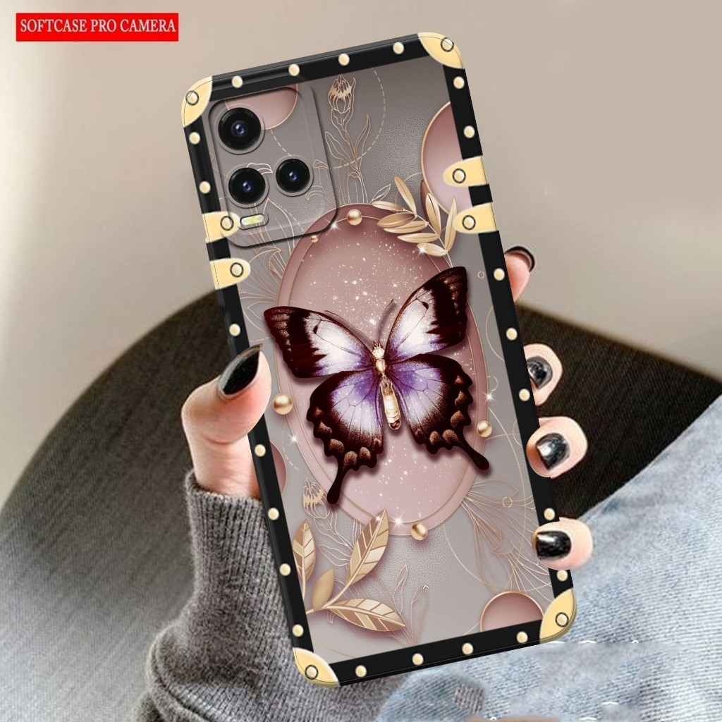 Softcase Prokamera VIVO Y21/Y21A/Y21S/Y33S/Y33T Motif Keren Cantik Full Colour Kekinian Aesthetic Ca