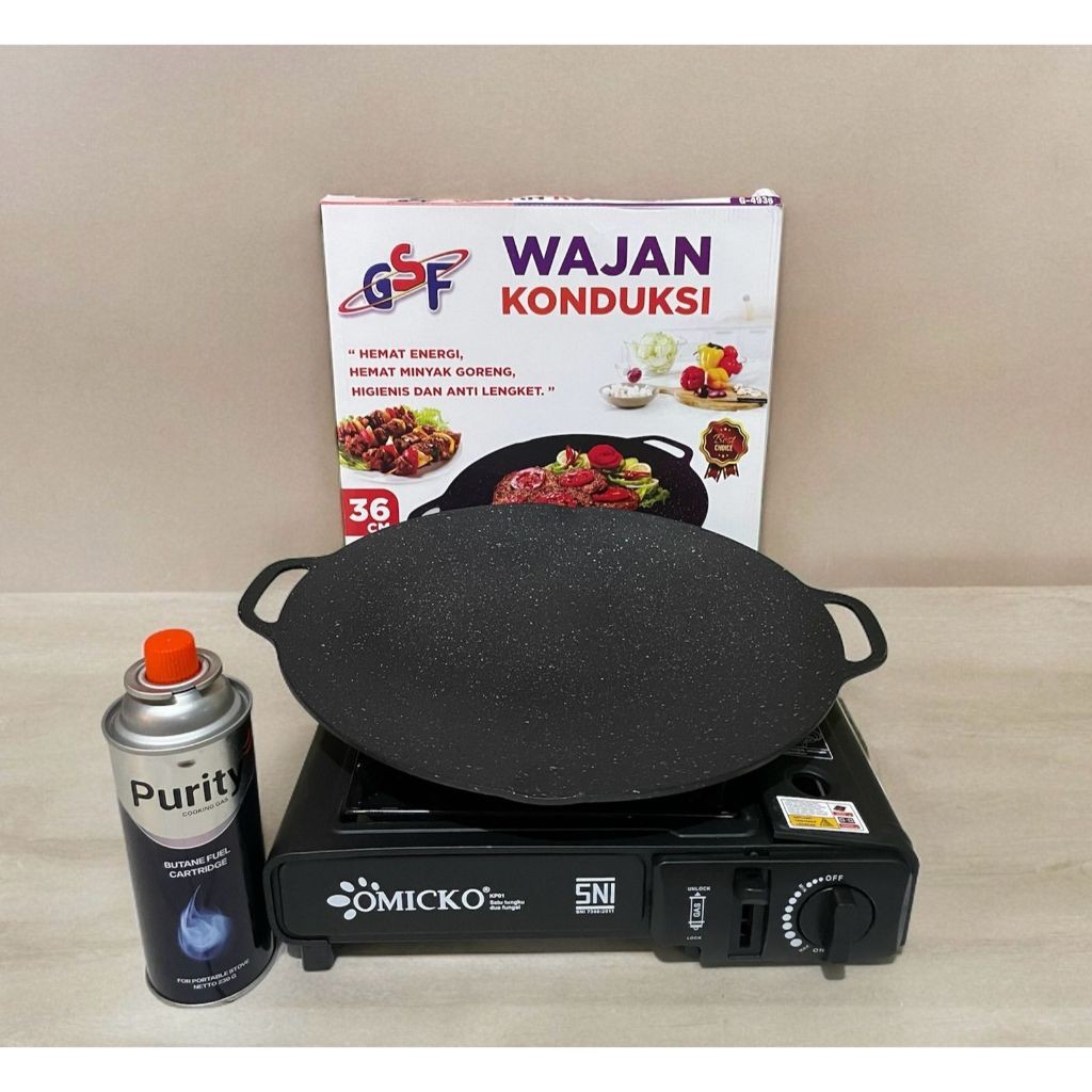JAKLUIS_SHOP Paket Grill Murah + gas portable /Kompor Portable Grill Set /Paket BBQ Grill Set
