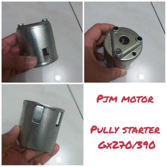 

Pully pulley puli Mangkok Starter Tarikan Starter Mesin Gx270 Gx390 Genset 5000w 6000w 7000w 8000w amplas