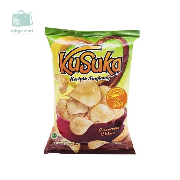 

Kusuka Kripik Singkong Keju Bakar 60 Gr