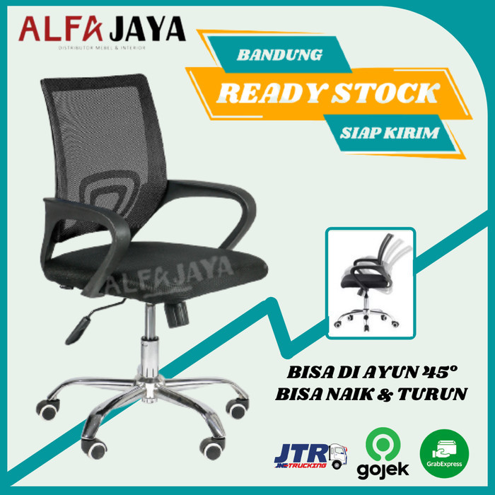 KURSI KANTOR KURSI JARING KANTOR KURSI BELAJAR KURSI RODA KURSI ADMIN - tanpa bubble